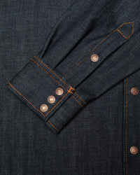 Nudie Jeans Gunnar Denim Shirt - Dry Streaky | Nudie Jeans Shirts | Jeanstore
