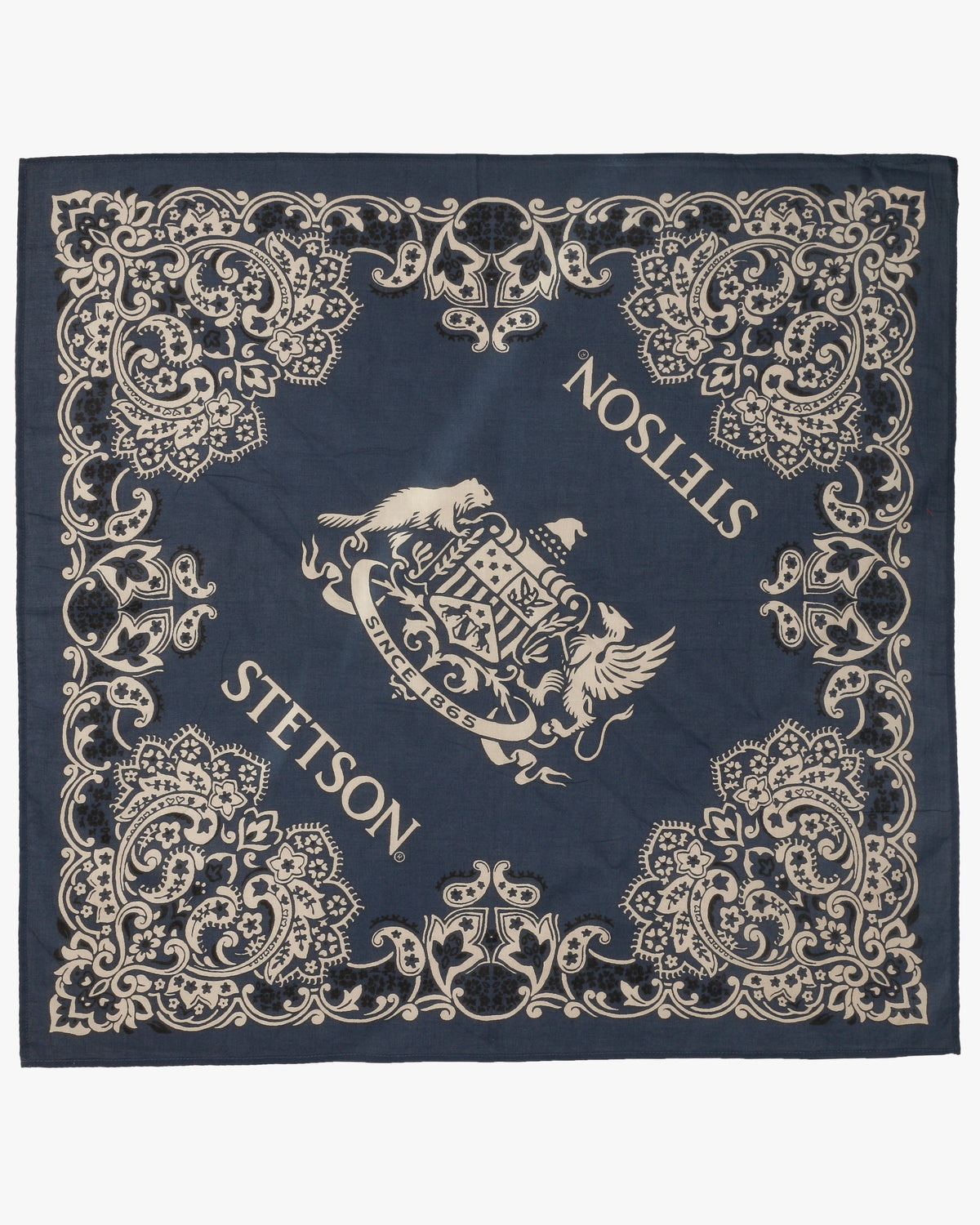 Stetson Cotton Bandana - Navy | Stetson Miscellaneous | JEANSTORE