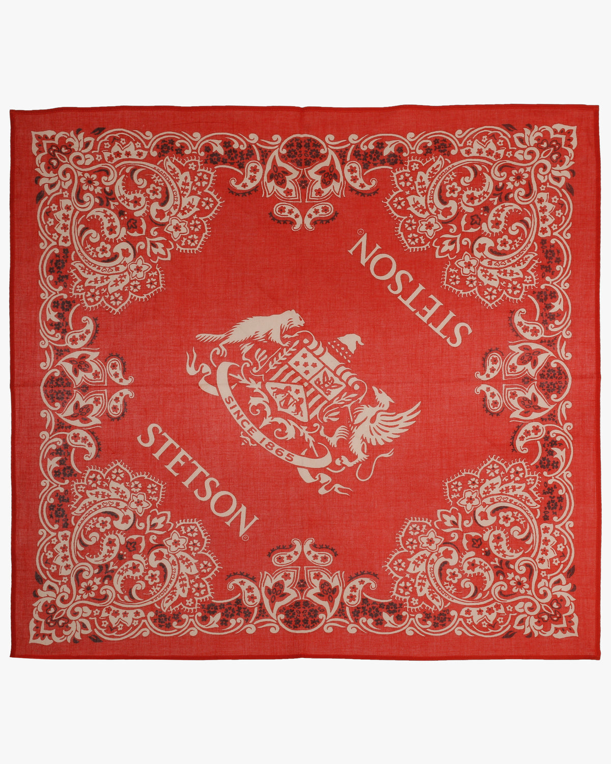 Stetson Cotton Bandana - Red