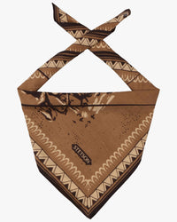 Stetson Last Drop Bandana - Brown