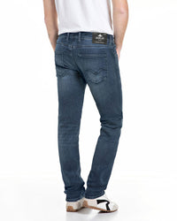 Replay Grover Straight Fit Mens Jeans - Medium Blue