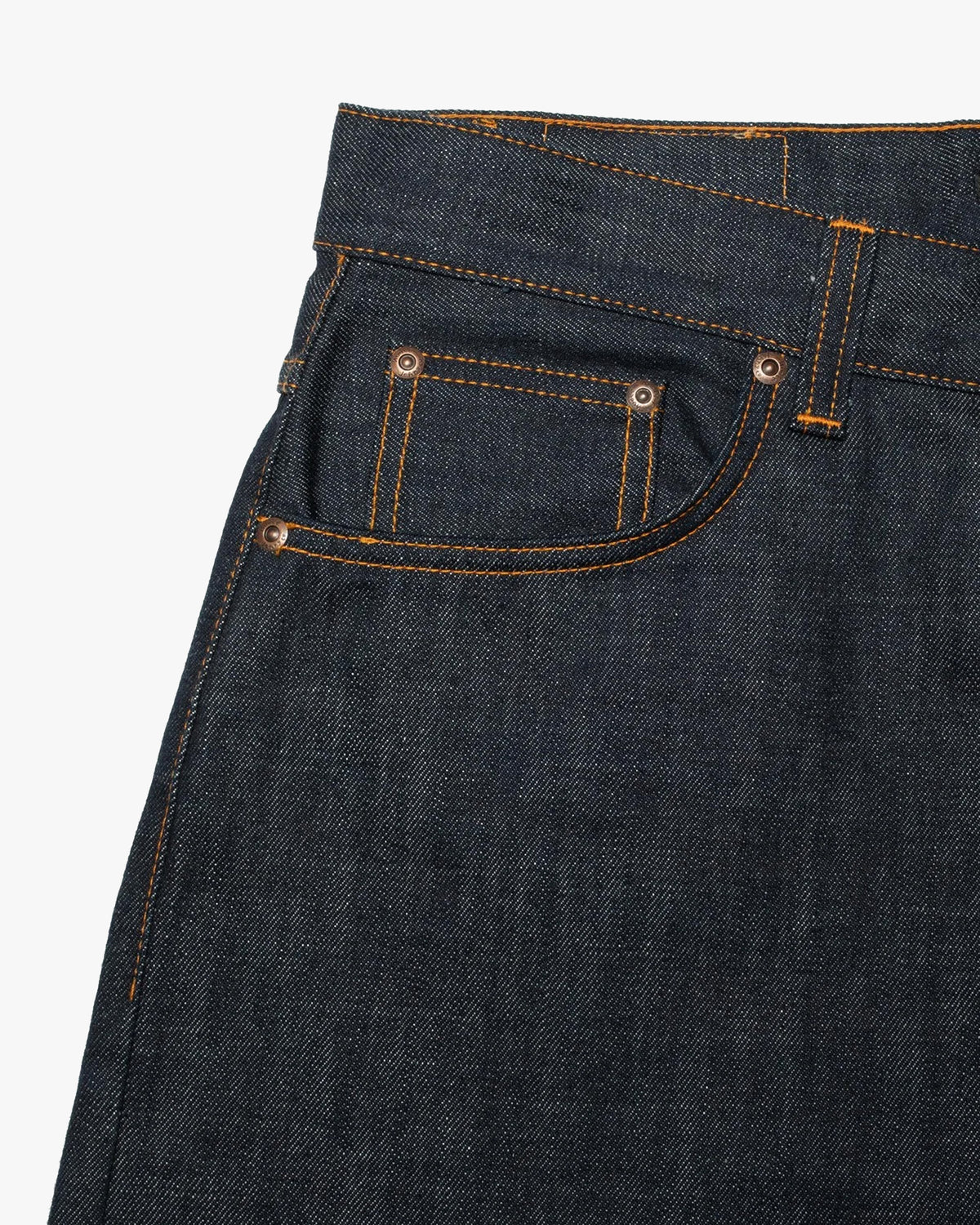 Nudie Loud Larry Loose Fit Wide Leg Mens Jeans - Dry Streaky