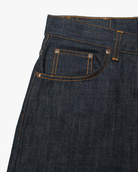 Nudie Loud Larry Loose Fit Wide Leg Mens Jeans - Dry Streaky