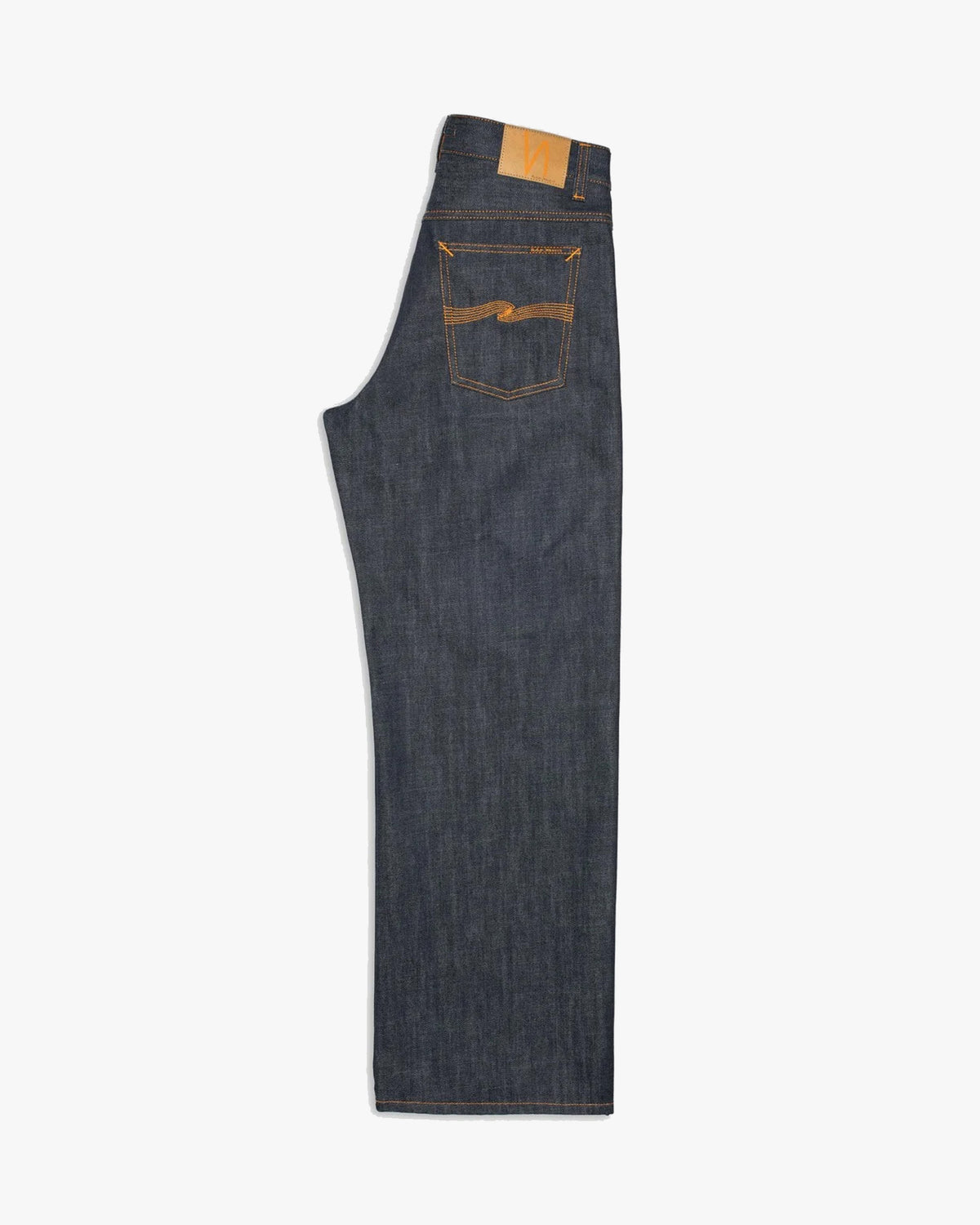 Nudie Loud Larry Loose Fit Wide Leg Mens Jeans - Dry Streaky