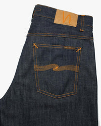 Nudie Loud Larry Loose Fit Wide Leg Mens Jeans - Dry Streaky