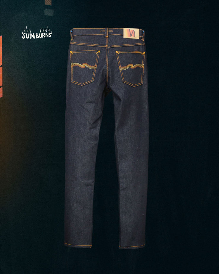 Nudie Solid Ollie Slim Fit Mens Jeans - Dry Sunburns