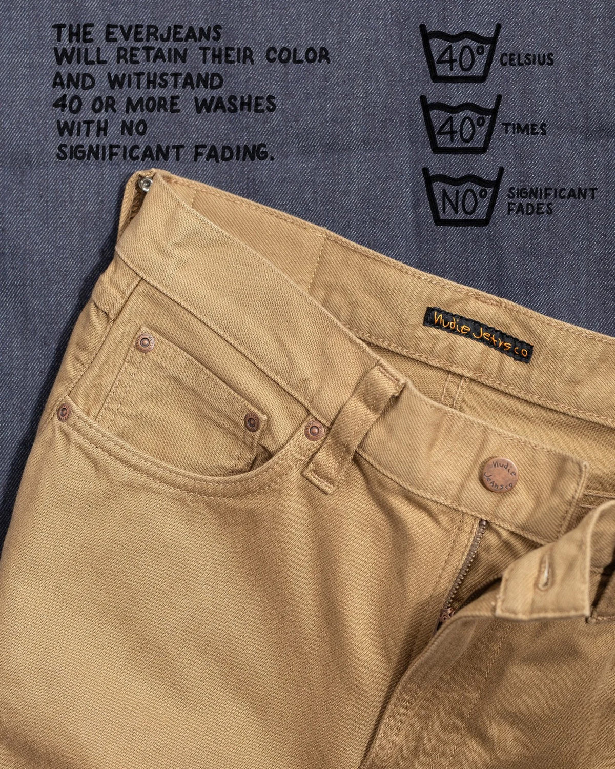 Nudie Gritty Jackson Regular Fit Mens Jeans - Everlion | Nudie Jeans Jeans | JEANSTORE