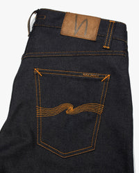 Nudie Solid Ollie Slim Fit Mens Jeans - Dry Truest Selvedge | Nudie Jeans Jeans | JEANSTORE