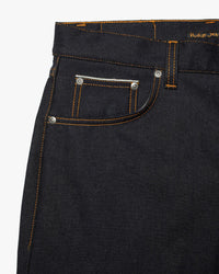 Nudie Solid Ollie Slim Fit Mens Jeans - Dry Truest Selvedge | Nudie Jeans Jeans | JEANSTORE