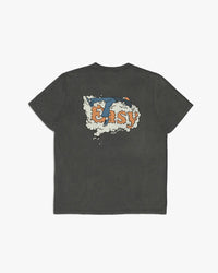 Nudie Jeans Roy Easy Cloud Tee - Anthracite | Nudie Jeans T Shirts | JEANSTORE