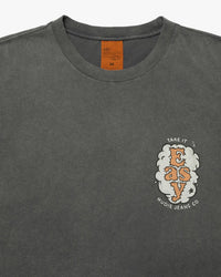 Nudie Jeans Roy Easy Cloud Tee - Anthracite | Nudie Jeans T Shirts | JEANSTORE