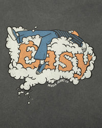Nudie Jeans Roy Easy Cloud Tee - Anthracite | Nudie Jeans T Shirts | JEANSTORE