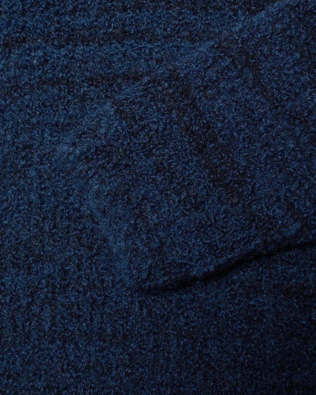 Nudie Jeans Gurra Boucle Sweater - Blue / Black