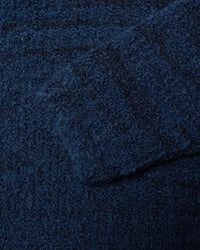 Nudie Jeans Gurra Boucle Sweater - Blue / Black