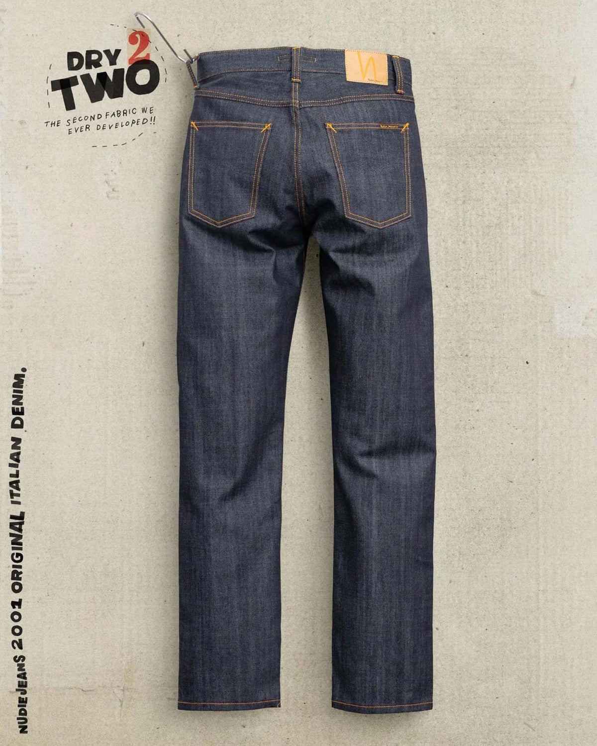 Nudie Gritty Jackson Regular Fit Mens Jeans - Blue Dry Two | Nudie Jeans Jeans | Jeanstore