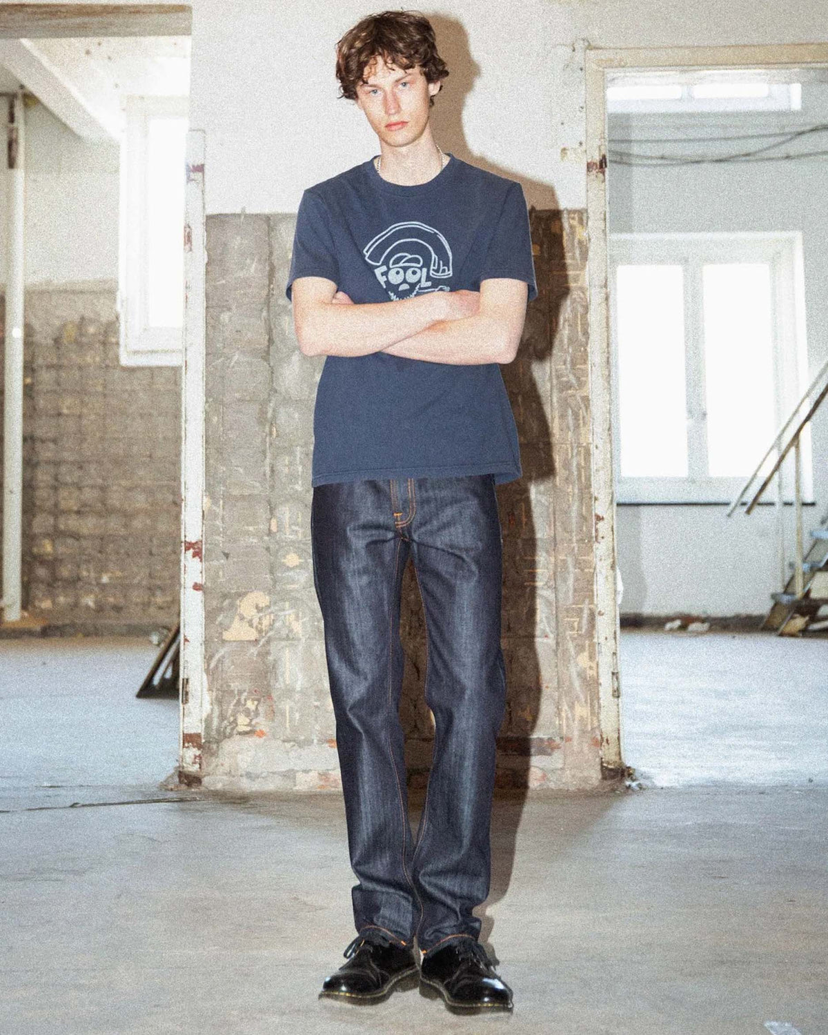 Nudie Gritty Jackson Regular Fit Mens Jeans - Blue Dry Two | Nudie Jeans Jeans | Jeanstore