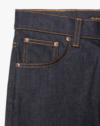 Nudie Grim Tim Slim Straight Mens Jeans - Dry Blue 16 Dips