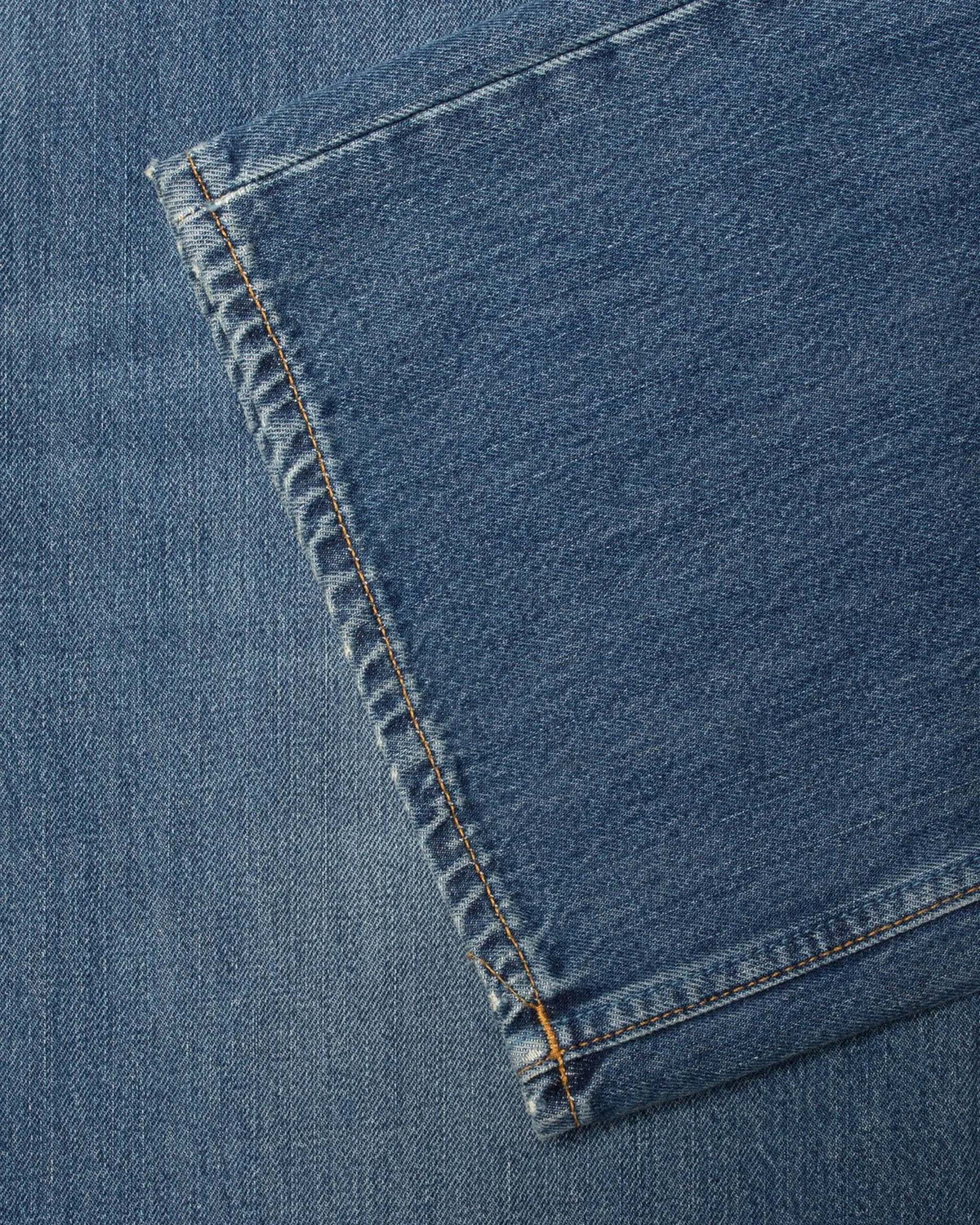 Nudie Loud Larry Loose Fit Wide Leg Mens Jeans - Gravel Stone