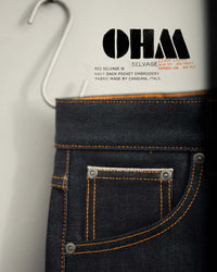 Nudie Lean Dean Slim Tapered Mens Jeans - Dry Ohm Selvage | Nudie Jeans Jeans | Jeanstore