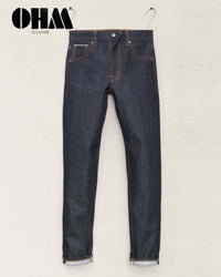 Nudie Lean Dean Slim Tapered Mens Jeans - Dry Ohm Selvage | Nudie Jeans Jeans | Jeanstore