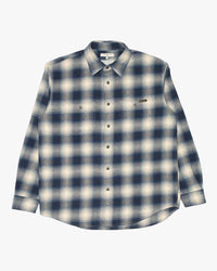 Nudie Jeans Julian Checked Worker Shirt - Blue | Nudie Jeans Shirts | Jeanstore