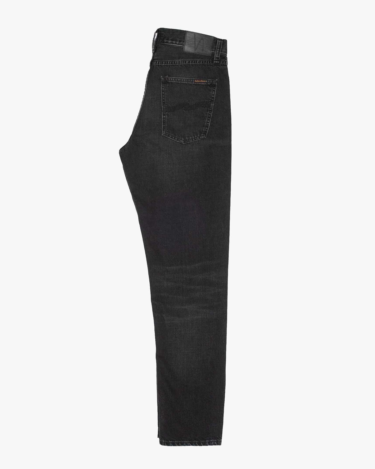 Nudie Steady Eddie II Regular Tapered Mens Jeans - Black Fog