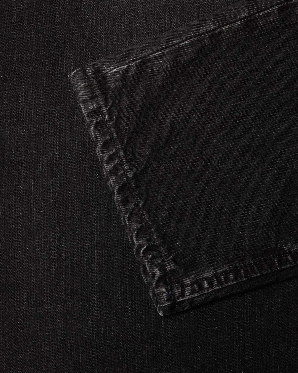 Nudie Steady Eddie II Regular Tapered Mens Jeans - Black Fog