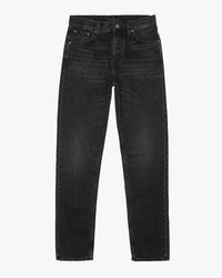 Nudie Steady Eddie II Regular Tapered Mens Jeans - Black Fog