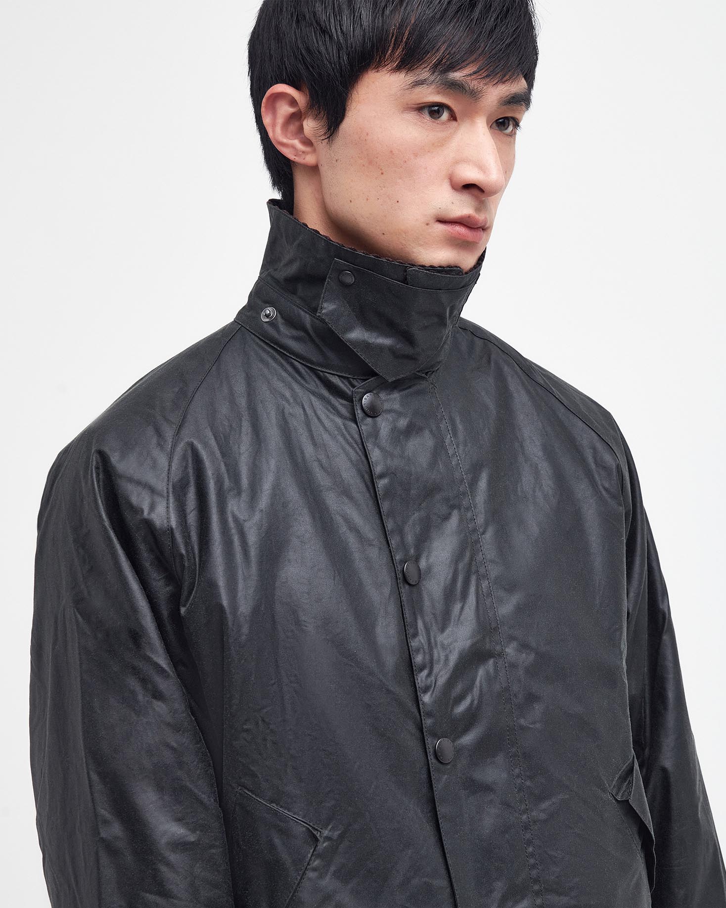 Barbour Heritage Oversized Transport Wax Jacket - Sage