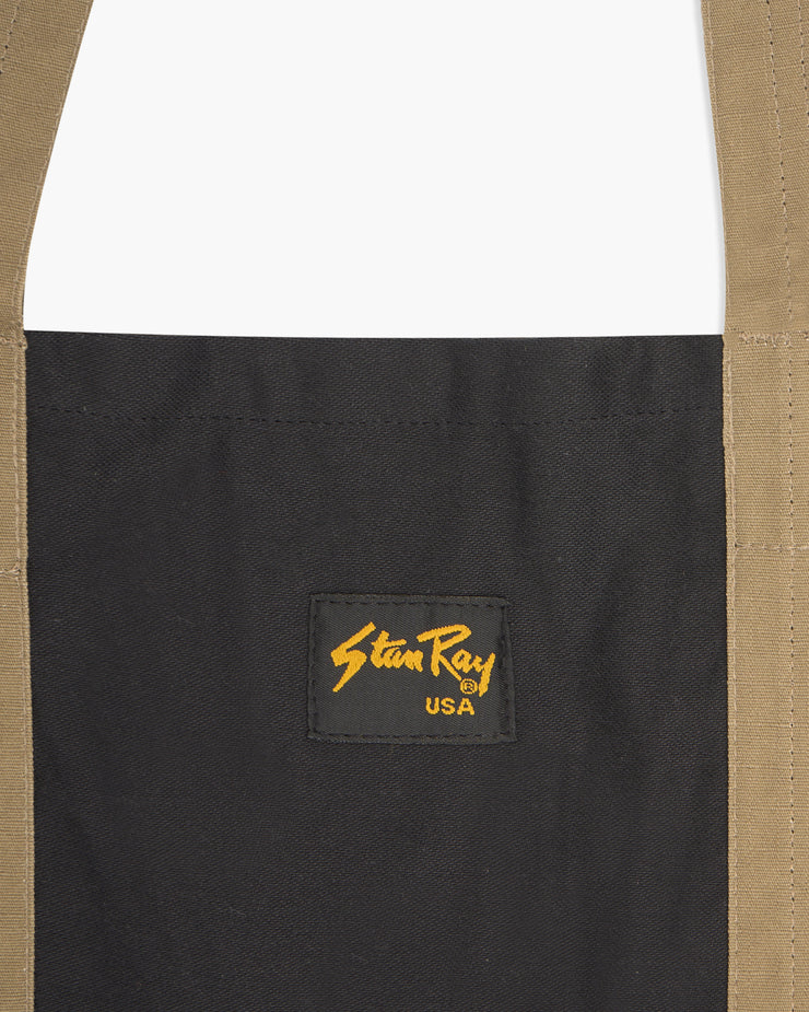 Stan Ray Made in USA Tote Bag - Black / Khaki