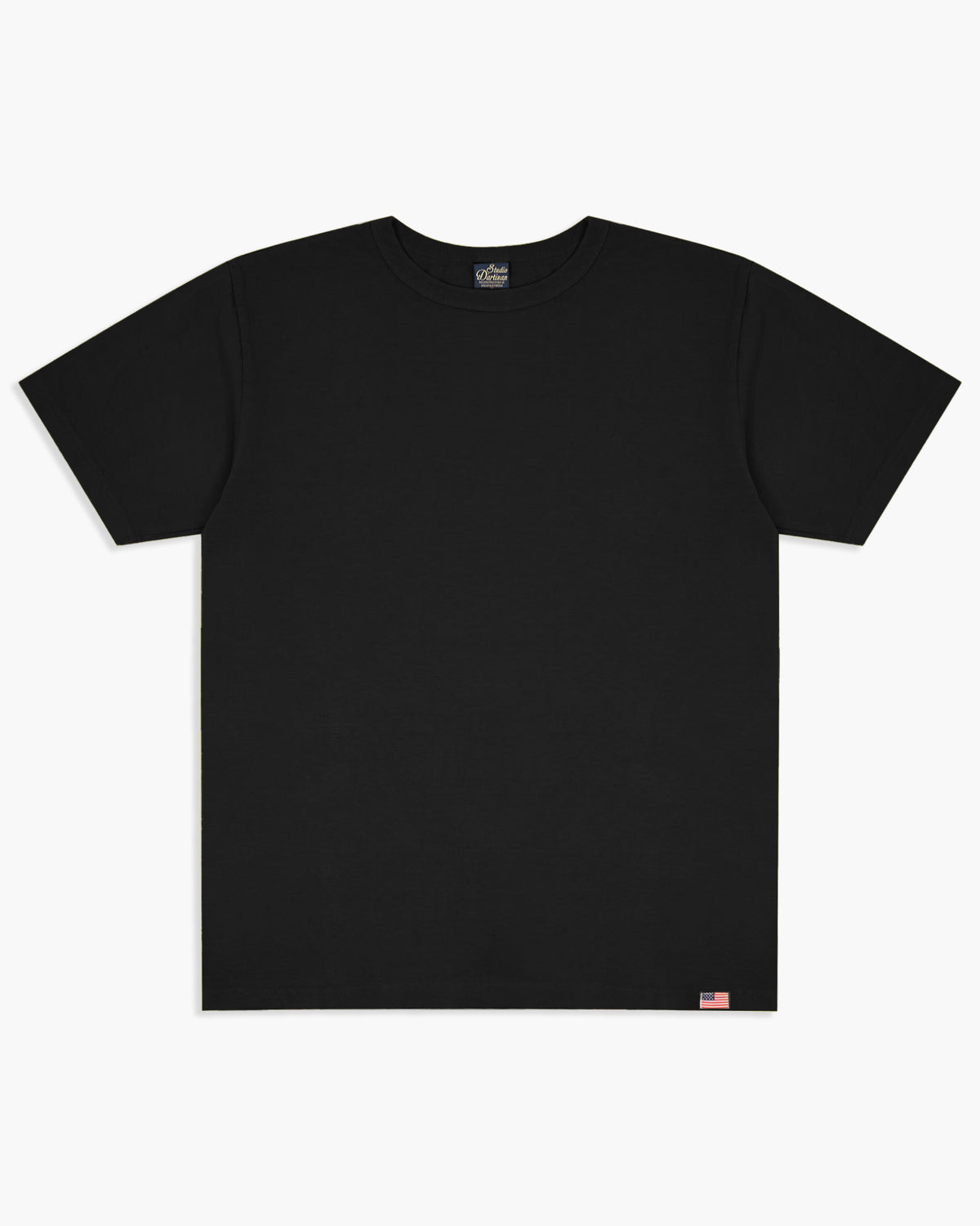 Studio D'Artisan 9912 USA Cotton Tee - Black | Studio D'Artisan T Shirts | JEANSTORE