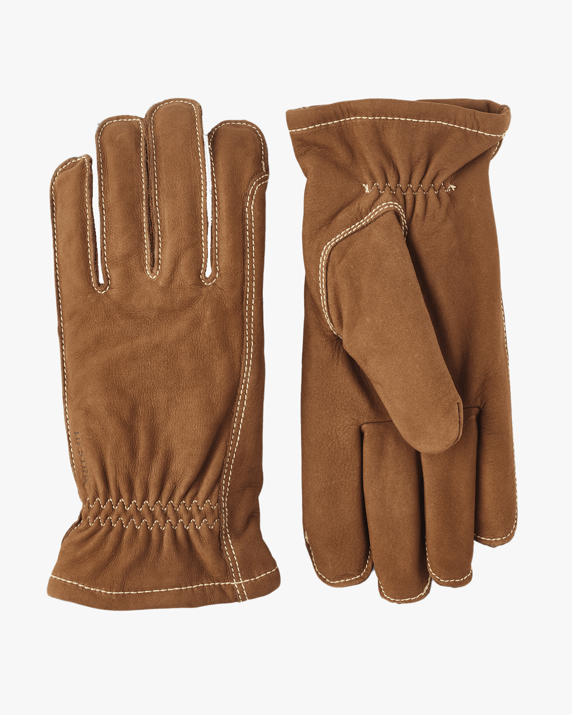 Hestra Atle Nubuck Leather Gloves - Cork | Hestra Gloves | JEANSTORE