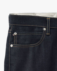 MOMOTARO JEANS #100 Standard Straight Fit Mens Jeans - 14.7oz Zimbabwe Cotton Selvedge Denim / Button | MOMOTARO JEANS Jeans | JEANSTORE