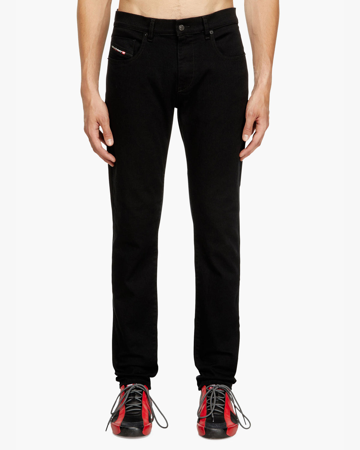 Diesel 2019 D-Strukt Slim Fit Mens Jeans - 069YP / Black