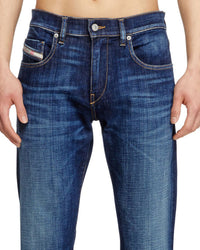 Diesel 2019 D-Strukt Slim Fit Mens Jeans - 09L61 / Medium Blue