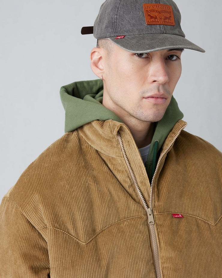 Levi's® Corduroy Super Puffer Jacket - Ermine