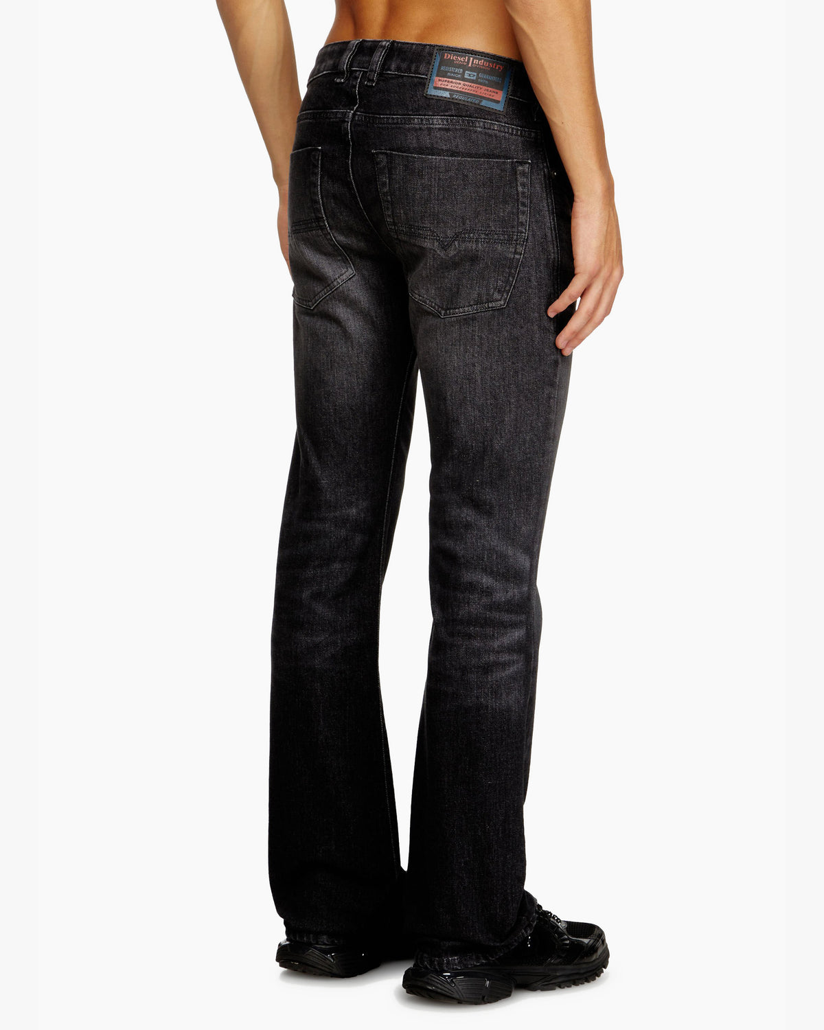 Diesel 2007 Zatiny Bootcut Mens Jeans - 09N48 / Black / Dark Grey