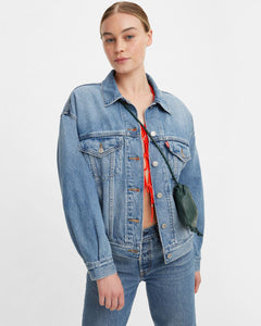 Levi's ex boyfriend trucker jacket soft as butter sale