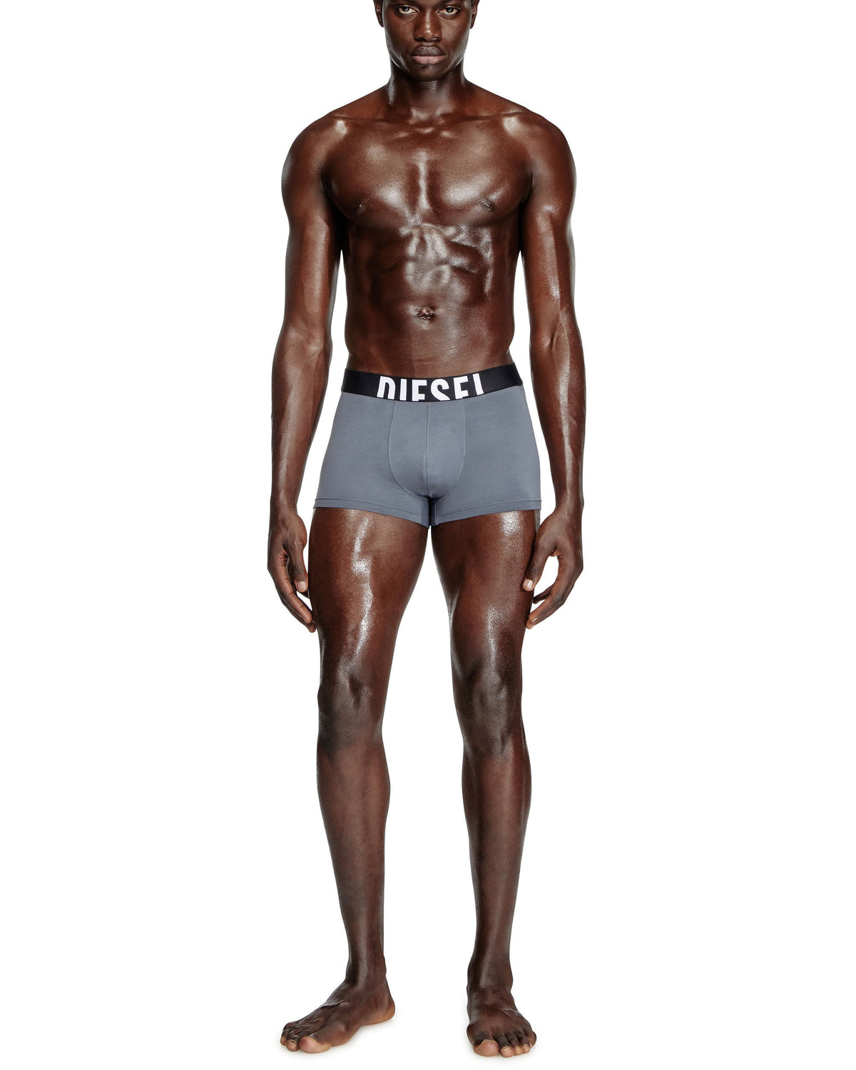 Diesel Damien 3-Pack Cotton Boxer Briefs - Black | Diesel Underwear | Jeanstore