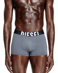 Diesel Damien 3-Pack Cotton Boxer Briefs - Black | Diesel Underwear | Jeanstore
