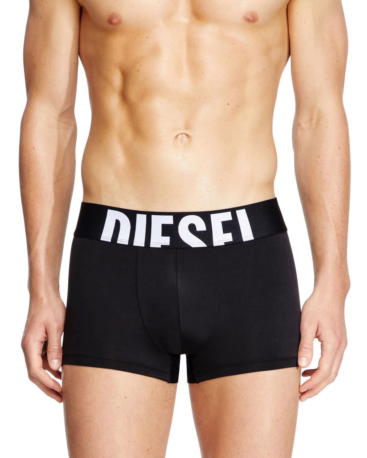 Diesel Damien 3-Pack Microfibre Boxer Briefs - Black | Diesel Underwear | Jeanstore