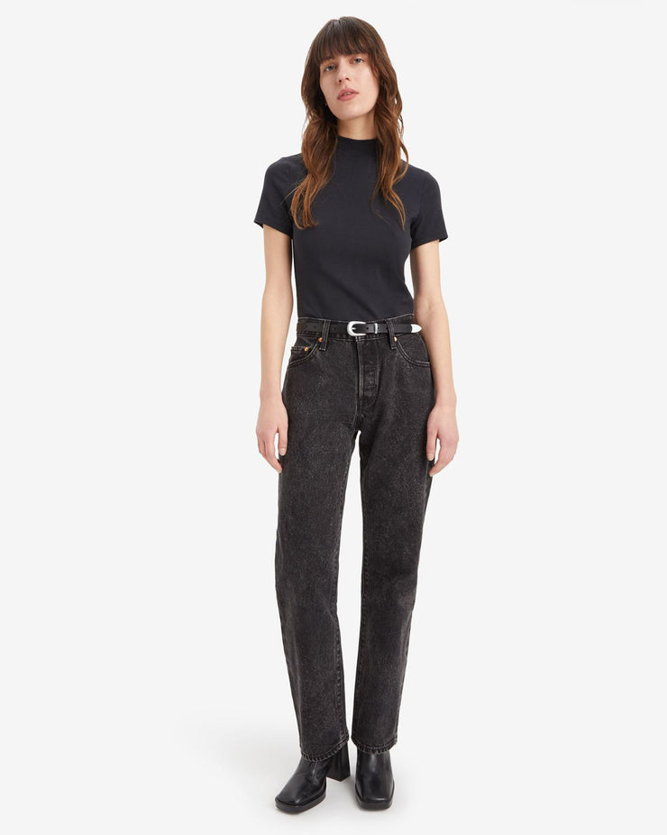 Levi's® Womens 501 90's Relaxed Straight Fit Jeans - Static Black Noise