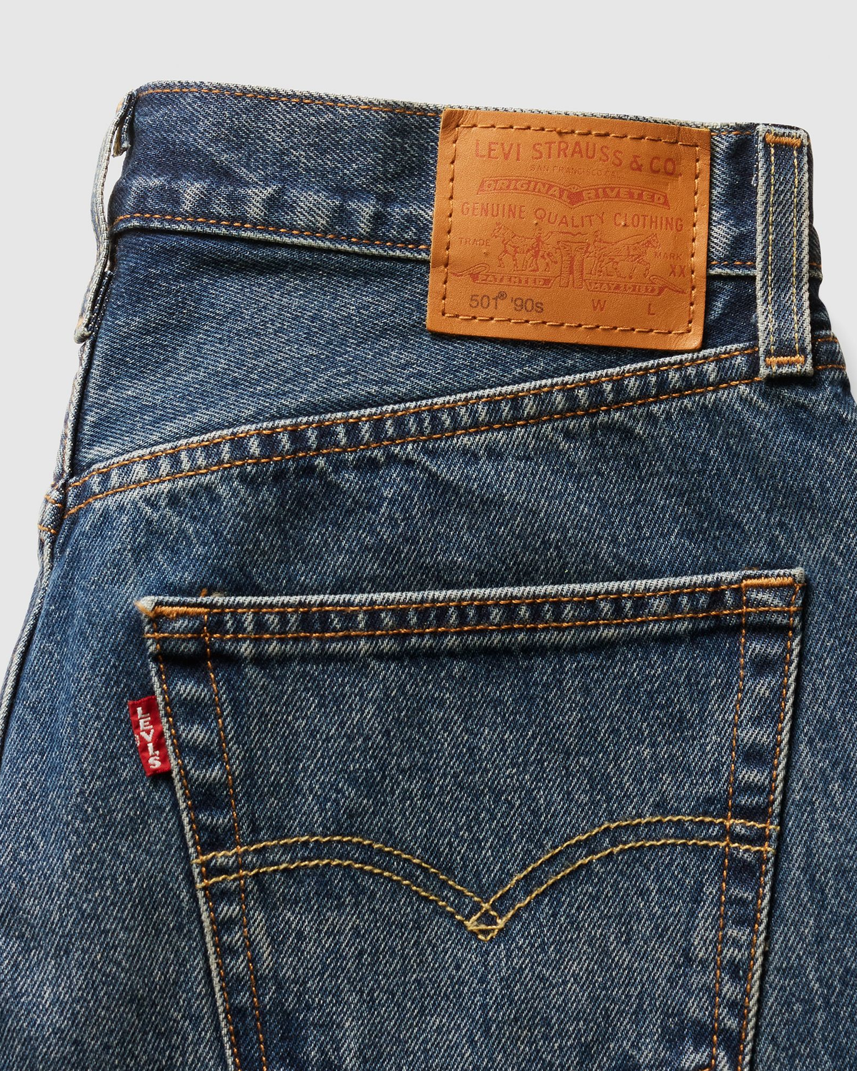 Levi's® Womens 501 90's Relaxed Straight Fit Jeans - Flash Full | Levi's® Jeans | JEANSTORE