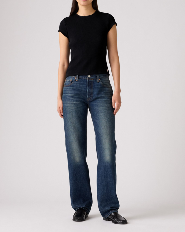 Levi's® Womens 501 90's Relaxed Straight Fit Selvedge Jeans - Educate In Arts | Levi's® Jeans | JEANSTORE