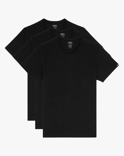 Diesel Randal D Core 3-Pack Tees - Black | Diesel T Shirts | JEANSTORE