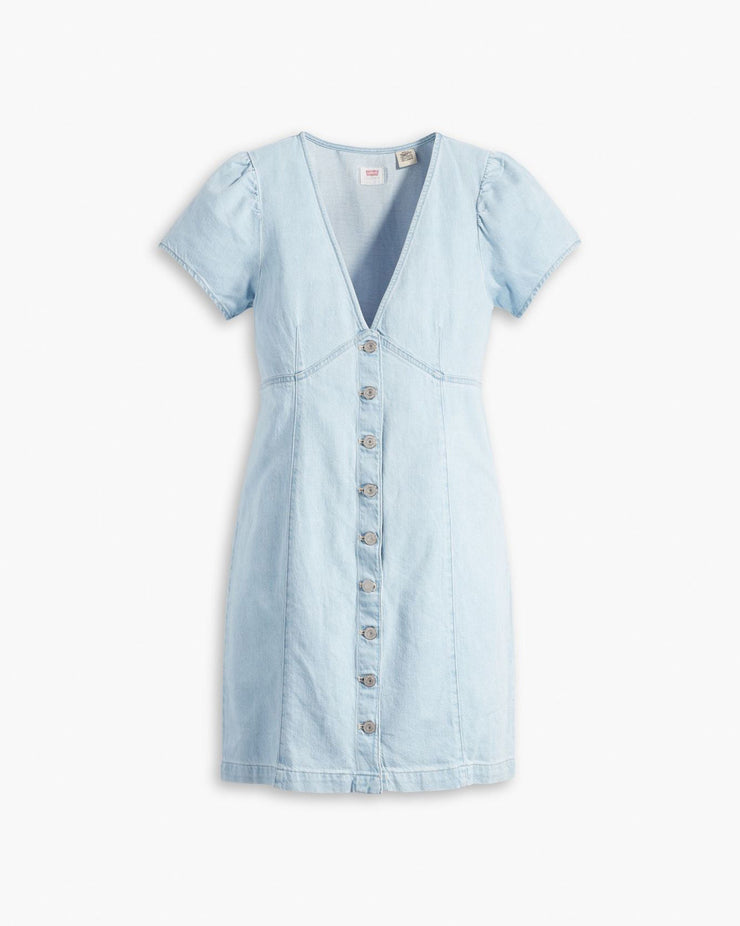 Levi's® Womens Erin Mini Denim Dress - Icy Dreams 2