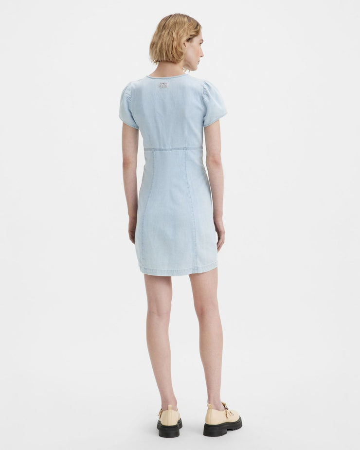 Levi's® Womens Erin Mini Denim Dress - Icy Dreams 2