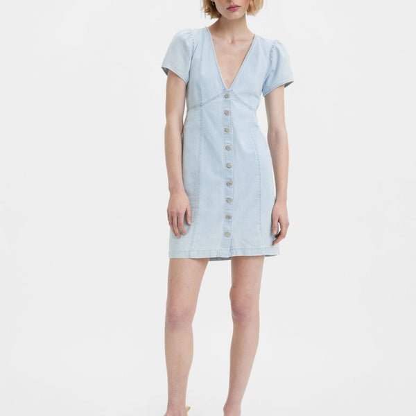 Levi's® Womens Erin Mini Denim Dress - Icy Dreams 2 | Levi's® Dresses | JEANSTORE