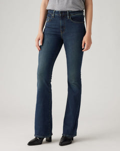 Levi's® Womens 726 High Rise Flare Jeans - Blue Swell