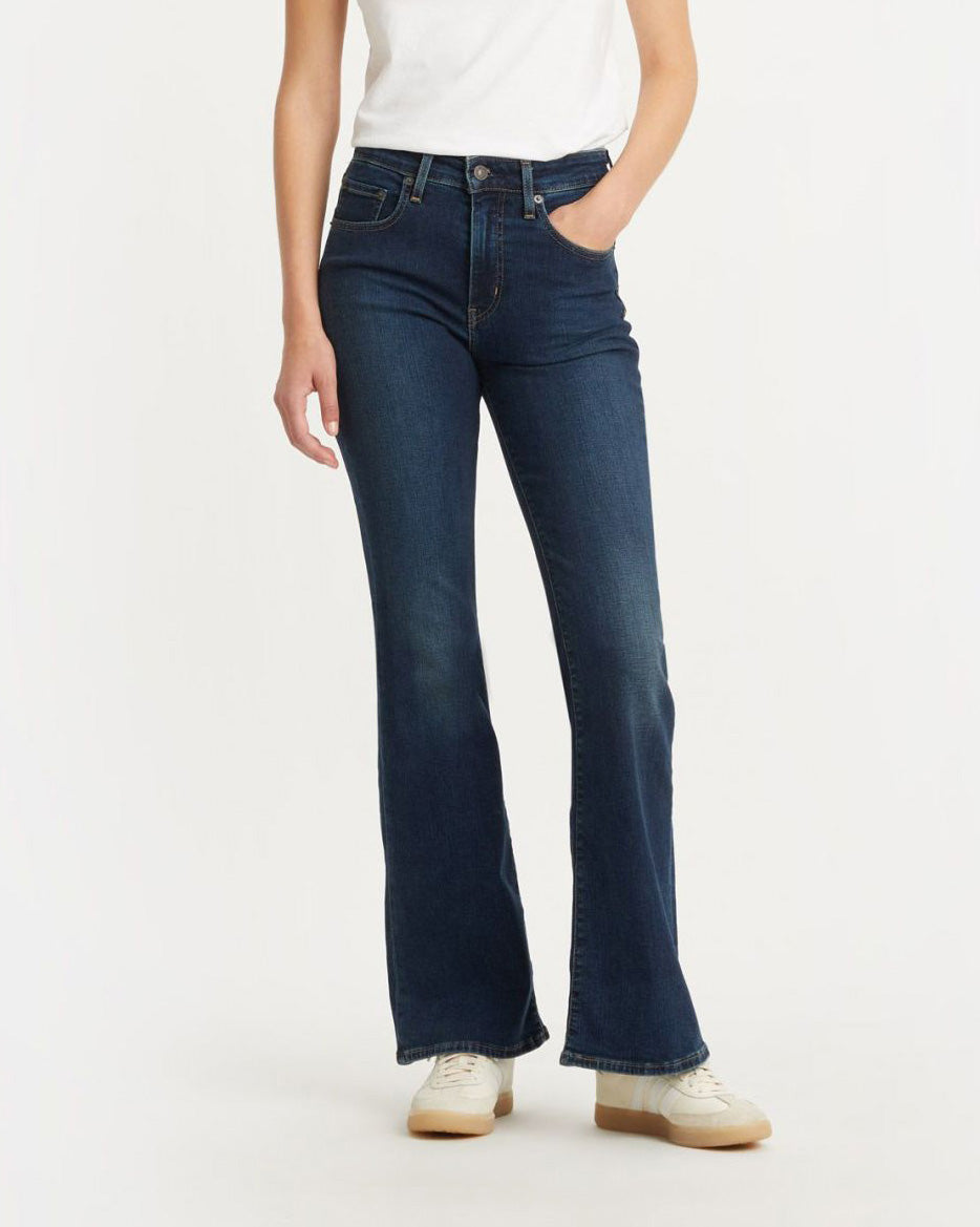 Levi's® Womens 726 High Rise Flare Jeans - Blue Swell – JEANSTORE